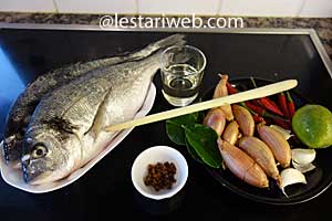 Bahan Ikan Goreng Sambal Matah