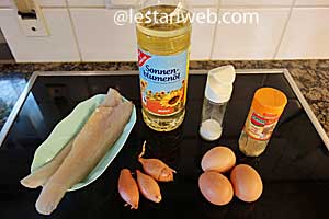 Bahan Ikan Goreng Telur