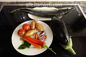 Bahan Ikan Goreng Tumis Terong