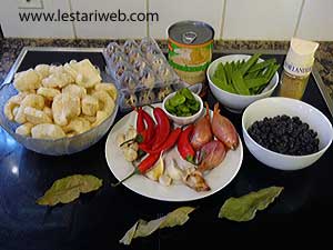 Bahan Krecek Kedelai Hitam