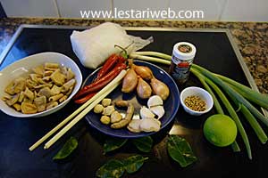 Bahan Lontong Cecek