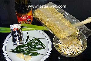 Bahan Mie Goreng Super Pedas
