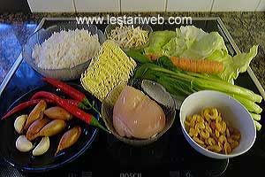 Bahan Nasi Goreng Mawut