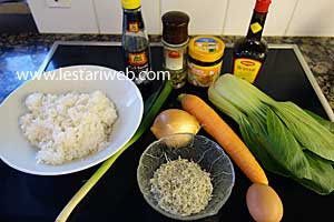 Bahan Nasi Goreng Teri