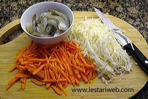 Bahan Racikan Bakwan Udang