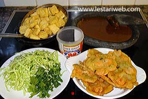 Bahan Racikan Gimbal Udang