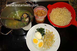 Bahan Racikan Mie Jambi