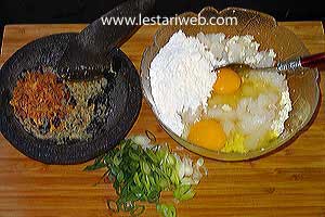 Bahan Racikan Perkedel Ikan