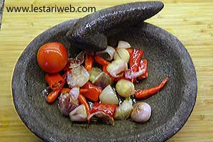 Bahan Sambal DiCobek