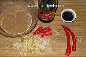 Bahan Saus Kupat Tahu Bandung