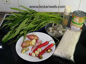 Bahan Sayur Hela Uwe