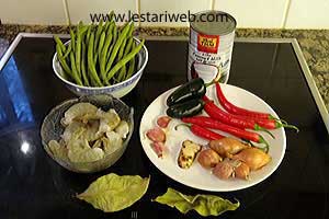 Bahan Sayur Lombok Udang