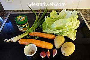 Bahan Sayur Sop
