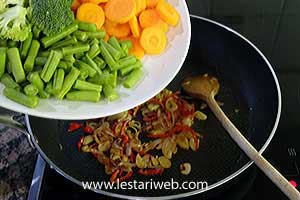 Bahan Sayuran Ditumis