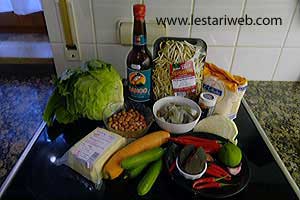 Bahan Tahu Goreng Medan