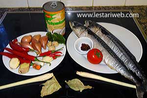 Bahan Tongkol Kuah Pedas