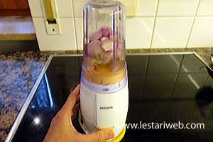 Bawang Merah Putih Diblender