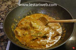 Besengek Daging Matang