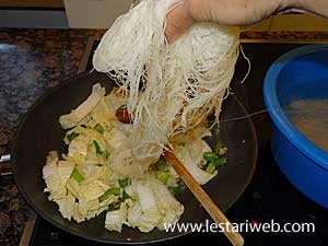 Bihun Goreng Step 8