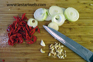 Bumbu Cincang Tumis Jamur