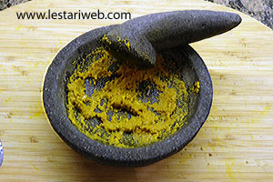 Bumbu Halus Ayam Terasi