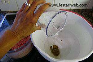 Bumbu Halus Campur Air Es