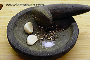 Bumbu Halus Daging Lapis