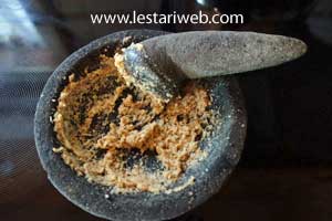 Bumbu Halus Iga Penyet