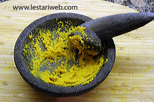 Bumbu Halus Tempe Kemul