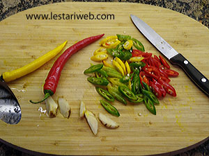 Bumbu Iris Pepes Teri