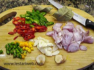 Bumbu Oseng Buncis Udang