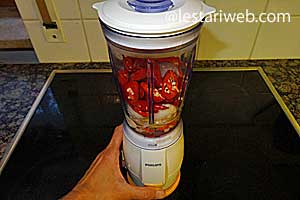 Bumbu Rendang Diblender