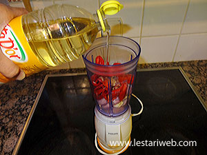 Bumbu Sambal Goreng Diblender