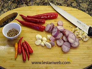 Bumbu Sate Goreng Pedas