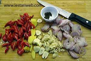 Bumbu Sayur Rebung Balungan 