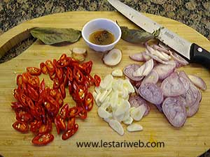 Bumbu Tempe Kering Udang