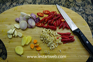 Bumbu Tongkol Dicincang