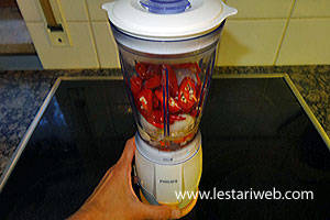 Bumbu Tongkol Pedas Diblender