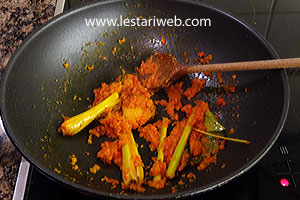 Bumbu Tumis Ayam Nanas