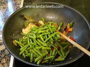 Udang Dioseng Buncis