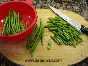 Buncis Dipotong