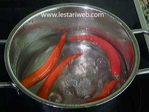 Cabai Rebus Selada Bangka