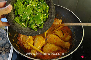 Cabe Hijau Untuk Woku