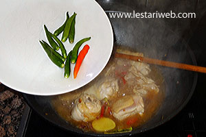 Cabe Untuk Ayam Kemangi