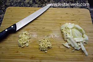 Cah Ayam Pak Choy Step