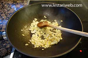 Cah Ayam Pak Choy Step