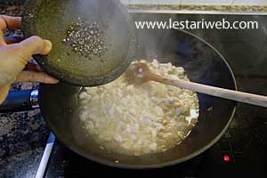 Cah Ayam Pak Choy Step