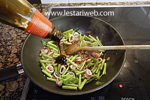 Cumi Kangkung Saus Tiram Step 7