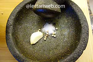 Membuat Dadar Tahu Step 2