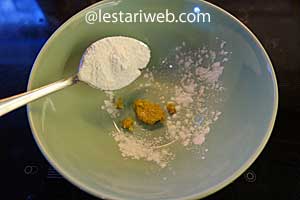 Membuat Dadar Tahu Step 3